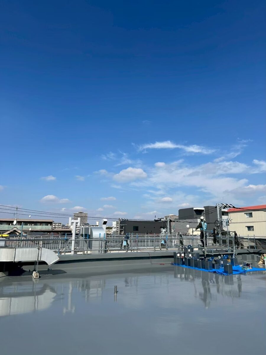 屋上防水工事中!!現場に見学へ行ってきました👷✨